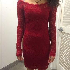 lace homecoming dress